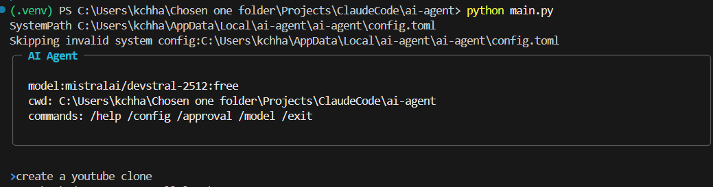 Dev Pilot AI Agent